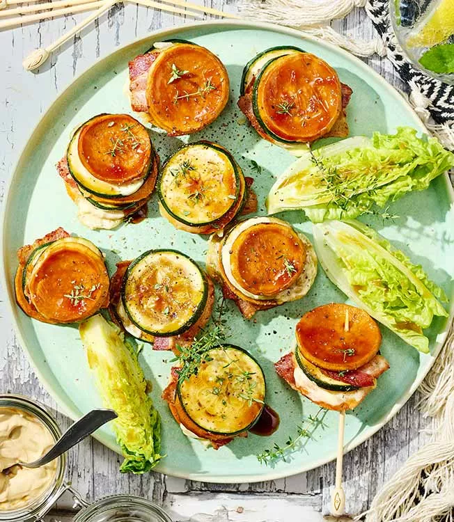 Tatlı patates kuleleri