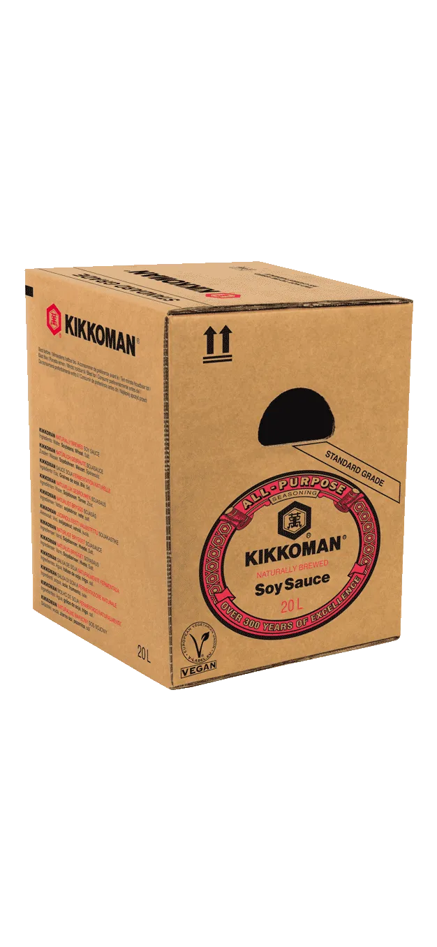 Kikkoman Doğal Olarak Fermente Standard Soya Sosu (OEM) 20 L karton