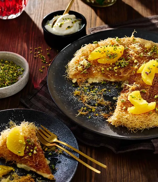 Peynir ve kadayıf buluştu: Künefe