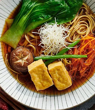 Vejetaryen Japon Rameni