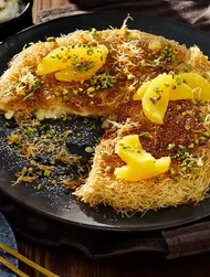 Peynir ve kadayıf buluştu: Künefe