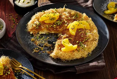 Peynir ve kadayıf buluştu: Künefe