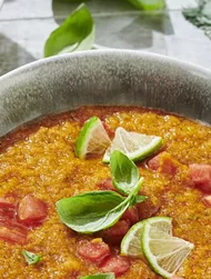 Karpuz ve Misket Limonlu Gazpaço