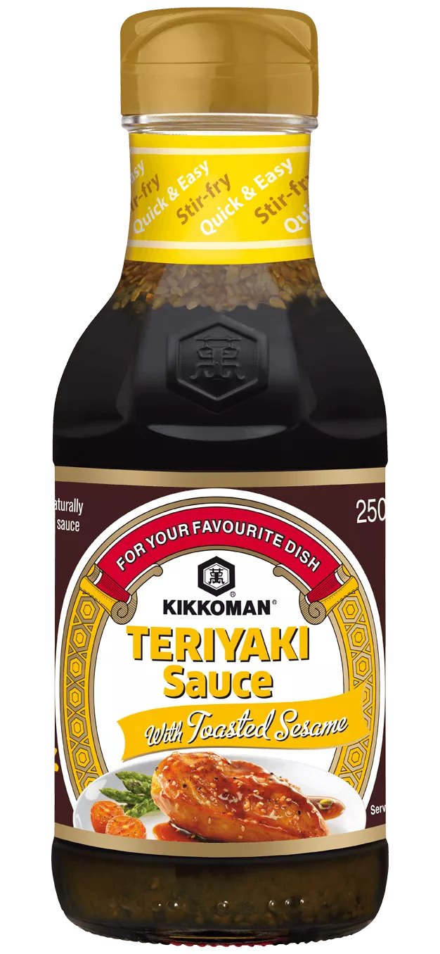 Kikkoman Kavrulmuş Susamlı Teriyaki Sos 250 ml şişe