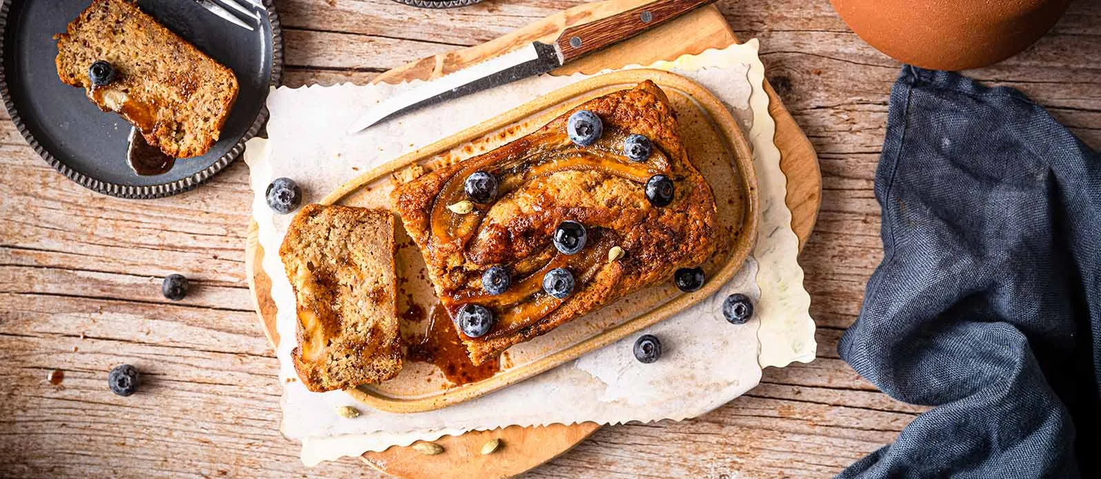 Kakuleli vegan muzlu ekmek