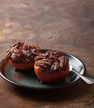 Çikolatali elma tatlisi