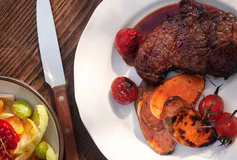 Ponzu Sosta Marine Edilmiş Dana Biftek