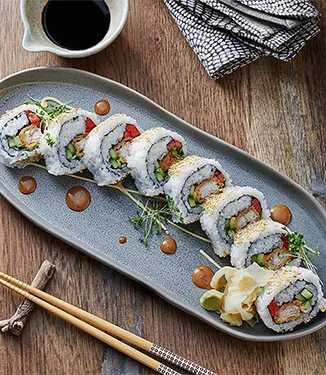 Balık Kroket Roll (Uramaki)