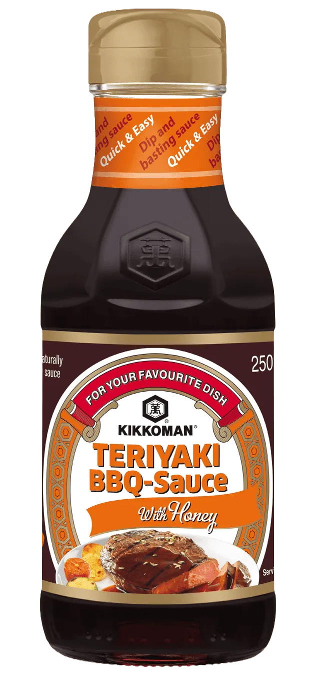 Kikkoman Ballı Teriyaki Barbekü Sos 250 ml şişe