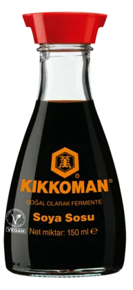Kikkoman Doğal Olarak Fermente Soya Sosu 150 ml dispenser Kikkoman Doğal Olarak Fermente Soya Sosu 150 ml dispenser