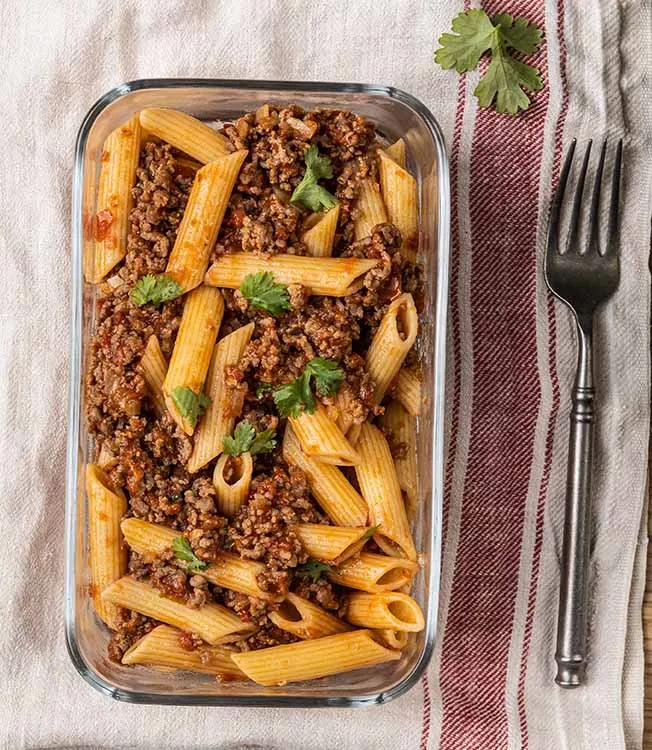 Soya soslu bolonez