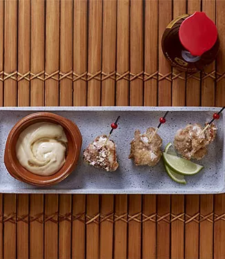 Teriyaki Soslu Tavuk Şiş (Kara-age)