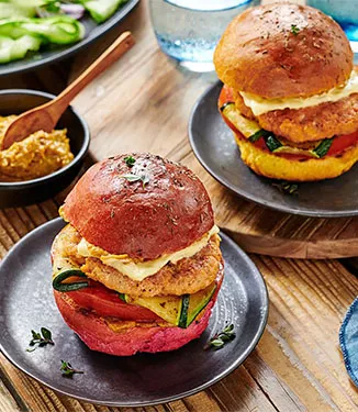Barbekü Somon Burger