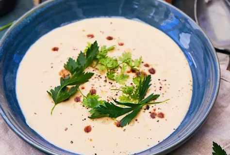 Kremalı Beyaz Sebze Çorbası